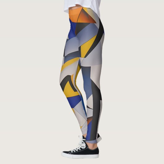 Schöne Abstrakte Leggings (Links)