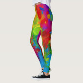 Schöne Abstrakte Leggings (Links)
