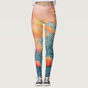 Schöne abstrakte Leggings