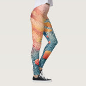 Schöne abstrakte Leggings (Rechts)
