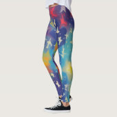 Schöne Abstrakte Leggings (Links)