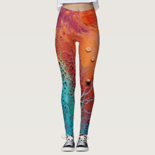 Schöne abstrakte Leggings