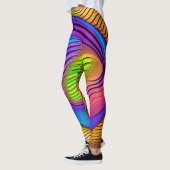 Schöne Abstrakte Leggings (Links)
