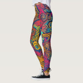Schöne abstrakte Leggings (Links)