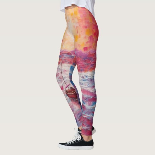 Schöne abstrakte Leggings (Links)
