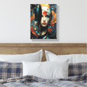 Schöne abstrakte leinwanddruck (Insitu (Schlafzimmer))