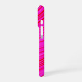Schöne abstrakte Marmormusterdesign iPhone Hülle (Linke Seite)