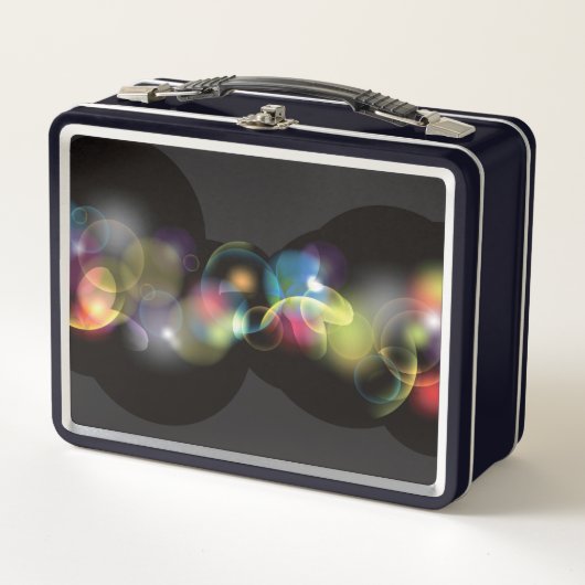 Schöne Abstrakte Metal Lunch Box (Vorderseite)