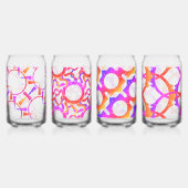 Schöne Abstrakte Muster Dosenglas (Links)