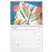 Schöne abstrakte Natur Kalender (Jan 2027)