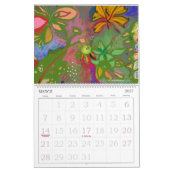 Schöne abstrakte Natur Kalender (Mär 2027)