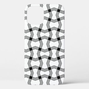 Schöne abstrakte ornamentale Hintergrund, schwarz, Case-Mate iPhone Hülle