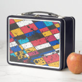 Schöne Abstrakte Paint Splash Metal Lunch Box (Beispiel)