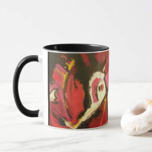 SCHÖNE ABSTRAKTE SCHWAN-TASSE TASSE