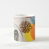 Schöne Abstrakte Scribble-Kaffee-Tasse Kaffeetasse (Mittel)