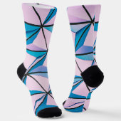 Schöne abstrakte Socke (Gewinkelt)