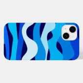 Schöne abstrakte Wellen Case-Mate iPhone Hülle (Rückseite (Horizontal))