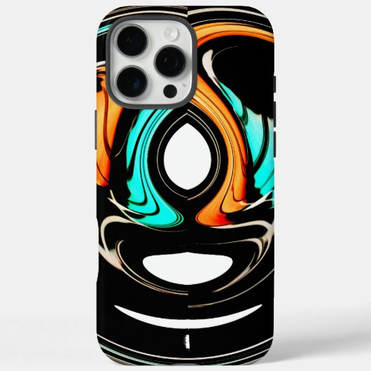 Schöne Abstrakte Wirbel Art Print Case-Mate iPhone Hülle (Rückseite)