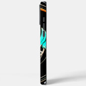 Schöne Abstrakte Wirbel Art Print Case-Mate iPhone Hülle (Rückseite / Links)