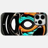 Schöne Abstrakte Wirbel Art Print Case-Mate iPhone Hülle (Rückseite (Horizontal))