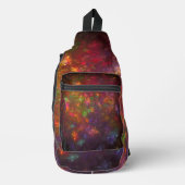 Schöne Abstraktion Crossbody Bag (Vorderseite)
