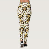 Schöne Abstraktion Leggings (Rückseite)