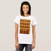 Schöne Afrika Karte Muster Design Print T-Shirt (Vorne ganz)