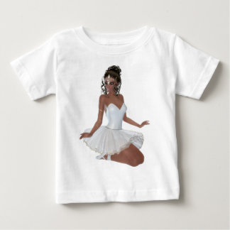 Schöne Afrikanerin Ballerina Baby T-shirt