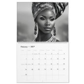 Schöne Afrikanerin Kalender (Feb 2027)