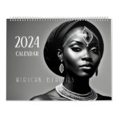 Schöne Afrikanerin Kalender (Titelbild)