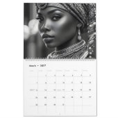 Schöne Afrikanerin Kalender (Mär 2027)