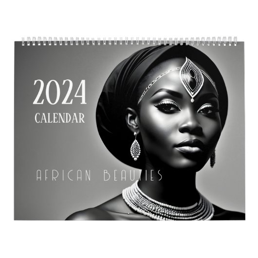 Schöne Afrikanerin Kalender (Titelbild)