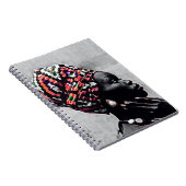 Schöne Afrikanerin Notizblock (Rechte Seite)