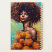 Schöne Afrikanerin Planer (Rückseite)