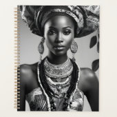 Schöne Afrikanerin Planer (Vorderseite)