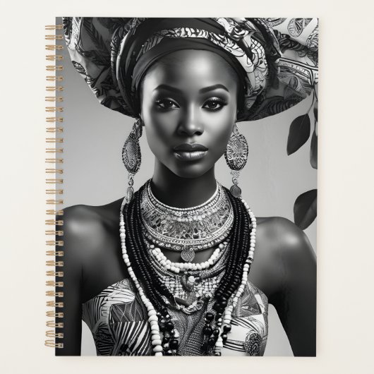 Schöne Afrikanerin Planer (Vorderseite)