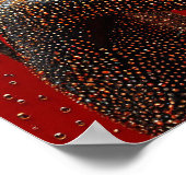 Schöne Afrikanerin Poster (Ecke)