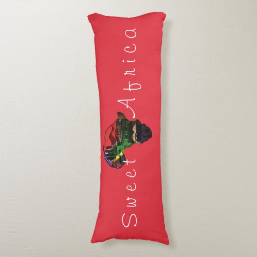 Schöne afrikanische Farben Seitenschläferkissen (Vorderseite Vertikal)