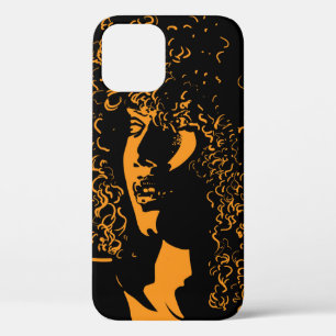 Schöne afrikanische Frau mit Afro-Frisur-Porträt Case-Mate iPhone Hülle