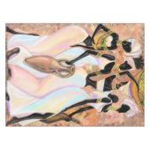 Schöne afrikanische Frauen Filmkunst Design Tischdecke (Vorderseite (Horizontal))