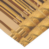 Schöne Afrikanische Goldgelbe Giraffe Großer Tischläufer (Ecke)