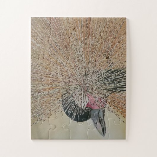 Schöne afrikanische Krane Puzzle (Vertikal)