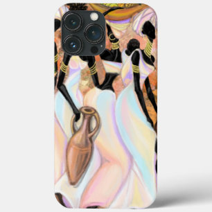 Schöne afrikanische Ladys Moderne Kunstmalerei Case-Mate iPhone Hülle