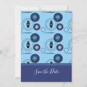 Schöne afrikanische Print Ankara Fabric Einladung (Vorderseite)