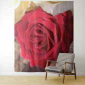 Schöne afrikanische Rote Rose Wandteppich (Beispiel)