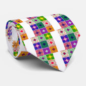 Schöne afrikanische Schachkunst Print Krawatte (Gerollt)