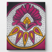 Schöne afrikanische Stoffe Motif Kunst, Dichtung u Fotoplatte (Vorderseite)