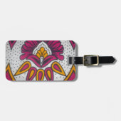 Schöne afrikanische Stoffe Motif Kunst, Dichtung u Gepäckanhänger (Vorderseite horizontal)