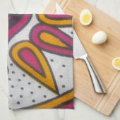 Schöne afrikanische Stoffe Motif Kunst, Dichtung u Geschirrtuch (Viertel Falte)