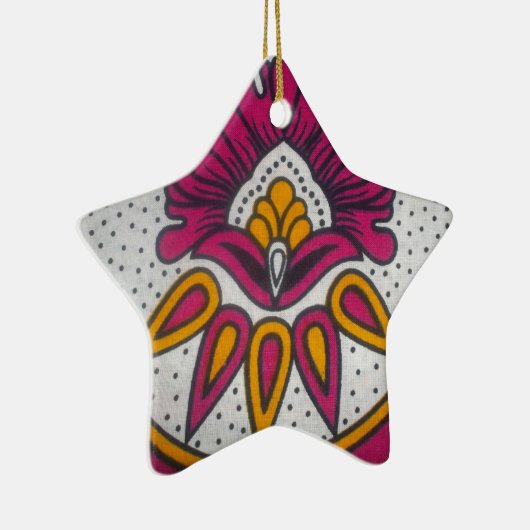 Schöne afrikanische Stoffe Motif Kunst, Dichtung u Keramik Ornament (Rechts)